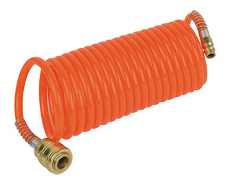 Tuyau spiralé pour air comprimé, 4,5 m