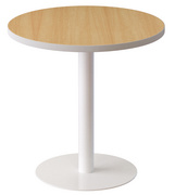 Table d'appoint easyDesk, hêtre / blanc