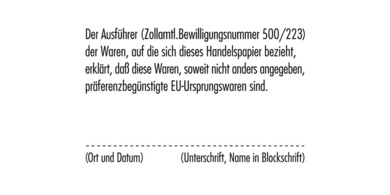 Abdruckbeispiel