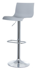 Chaise de bar "SACRAMENTO", gris