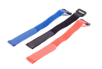 Attache-câbles auto-agrippant, bande en plastique avec boucle