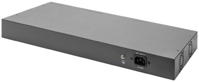 19" Layer 2 Web Smart Gigabit Switch, Rückseite