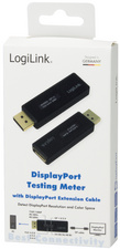 DisplayPort Tester für EDID Information mit Verlängerungskabel, in Verpackung