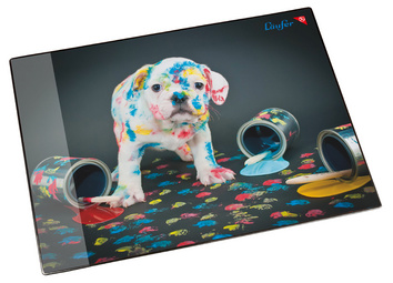 Motiv: Bunter Hund