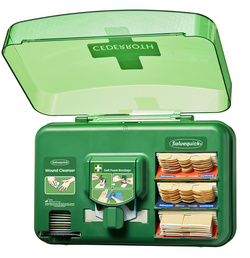 Erste-Hilfe-Set "Wound Care Dispenser", geöffnet