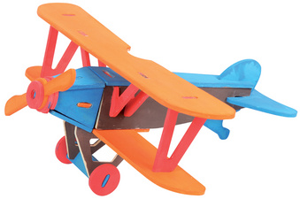 3D Puzzle "Flugzeug Doppeldecker", Anwendung