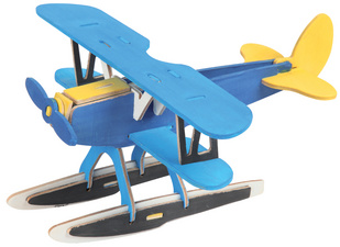 Puzzle 3D "Hydravion", utilisation