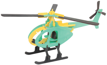 3D Puzzle "Hubschrauber", Anwendung