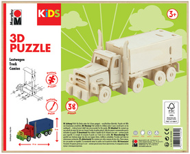 3D Puzzle "Truck", Verpackung