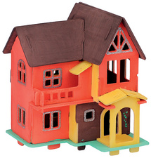 Puzzle 3D "Maison de rêve", utilisation