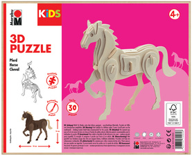 3D Puzzle "Pferd", Verpackung