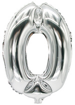 Folienballon "Zahlen" 0