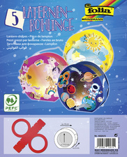 Laternen-Zuschnitte aus Fotokarton