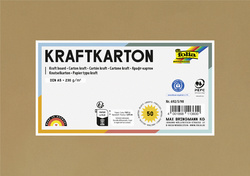 Kraftpapier, DIN A4 - 100 Blatt