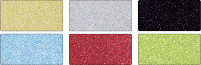  Bloc de carton à paillettes, Basic - couleurs