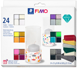 Pâte à modeler EFFECT, kit de 24