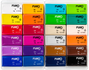 Pâte à modeler SOFT "Basic", kit de 24