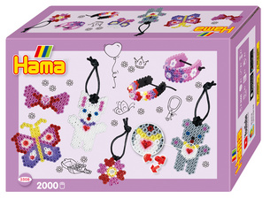  Perles à repasser midi "Bijoux", coffret cadeau