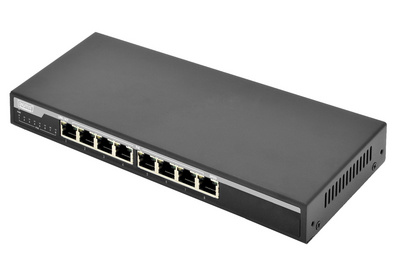Switch de bureau Gigabit Ethernet PoE, 8 ports