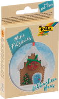 Mini kit de feutrine Filzinies "maison en pain d'épices"