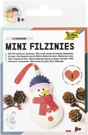 Mini kit de feutrine Filzinies "bonhomme de neige"