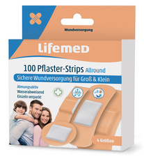 Pflaster-Strips "Allround", 100er Pack