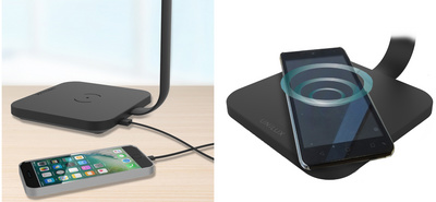Visuel de référence: Chargement par induction ou sur le port USB (livré sans accessoires)