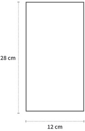 Symbolbild: zeigt die Abmessungen