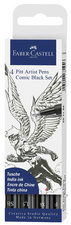 Tuschestift PITT artist pen, 4er Comic Set