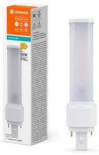 Symbolbild: LED-Lampe DULUX(R) D, Sockel: G24d