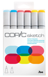 Marker sketch, 6er Set "Perfect Primaries"