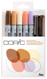 Marker ciao, 7er Set "Doodle Kit People"