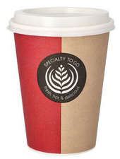 Gobelet à café en carton "To Go", 0,3 l