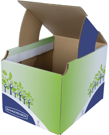 BANKERS BOX Collecteur de recyclage, petit