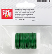 Blumendraht, Verpackung