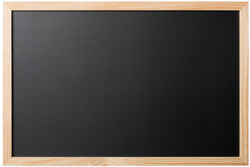 Tableau noir, avec cadre, pin