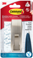  Metall-Badhaken "Modern", Größe: L