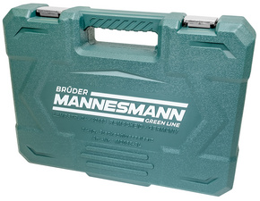 Steckschlüssel-Satz 1/4" + 1/2", im Kunststoff-Koffer