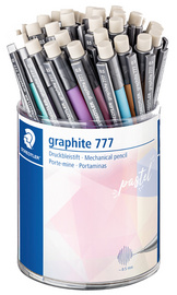 Porte-mines graphite 777 pastel, pot de 36