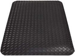 Arbeitsplatzmatte Yoga Deck Ultra, schwarz