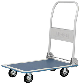 Chariot à plate-forme en acier Cargo, capacité de charge: 150 kg