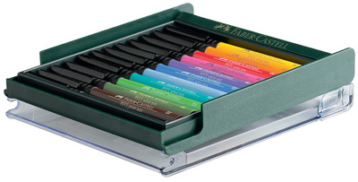  Feutre PITT artist pen, étui de 12 couleurs de base