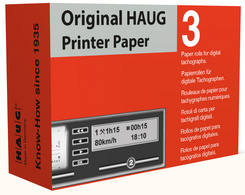 Rouleau de papier thermique HAUG ORIGINAL ECONOMY, emballage