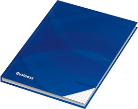 Symbolbild: Notizbuch "Business blau"