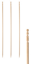  Fingerfood-Spieße "pure", gedrechselt