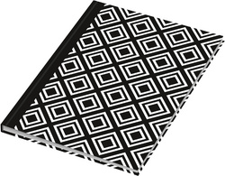 Cahier "Black & White Rhombus"