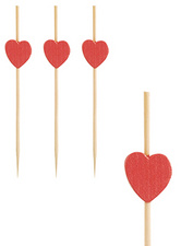  Fingerfood-Spieße "Heart"