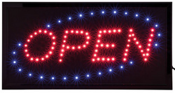 LED-Reklametafel "OPEN"