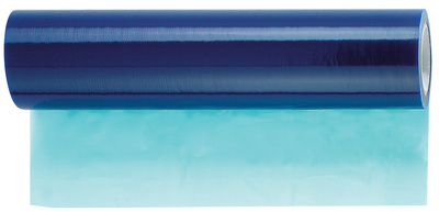 Film de protection de vitrage, bleu-transparent