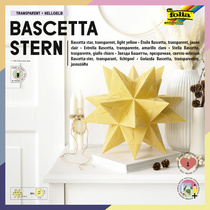Etoile Bascetta, transparent, jaune clair